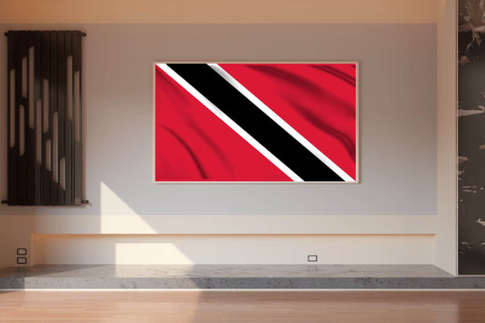 Trinidad and Tobago National Flag Wall Art - beink online art store