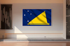 Tokelau National Flag Wall Art - beink online art store