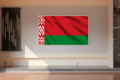 Belarus National Flag Wall Art - beink online art store