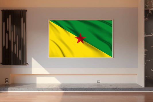 Guyana National Flag Wall Art - beink online art store
