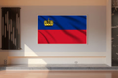 Liechtenstein National Flag Wall Art