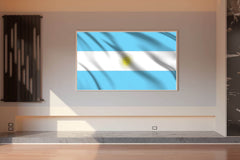 Argentina National Flag Wall Art - beink online art store