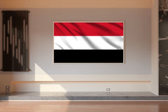 Yemen National Flag Wall Art