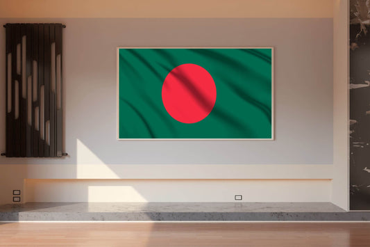Bangladesh National Flag Wall Art - beink online art store