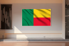 Benin National Flag Wall Art