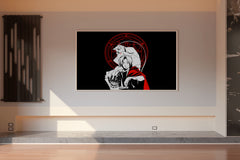 Edward Elric Amoled  Anime Wall Art