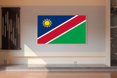 Namibia National Flag Wall Art - beink online art store