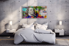 Benjamin Franklin on Dollar Wall Art