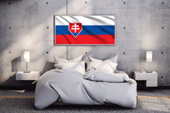 Slovakia National Flag Wall Art