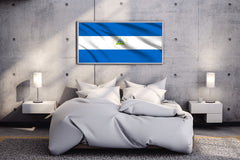 Nicaragua National Flag Wall Art