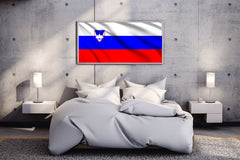 Slovenia National Flag Wall Art