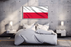 Poland National Flag Wall Art