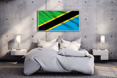 Tanzania National Flag Wall Art