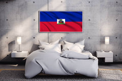Haiti National Flag Wall Art - beink online art store
