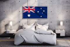 Australia National Flag Wall Art - beink online art store