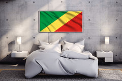 Republic of the Congo National Flag Wall Art