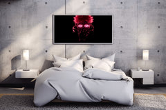 Neon Dope Sukuna Anime Wall Art