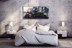 Cyberpunk 2077 Motorcycle Boogeyman Gaming Wall Art