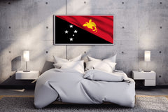 Papua New Guinea National Flag Wall Art