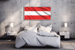 Austria National Flag Wall Art - beink online art store