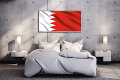 Bahrain National Flag Wall Art