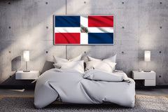 Dominican Republic National Flag Wall Art