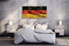 Bitcoin Crypto Flag Wall Art - beink online art store