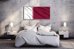 Qatar National Flag Wall Art