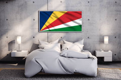 Seychelles National Flag Wall Art - beink online art store