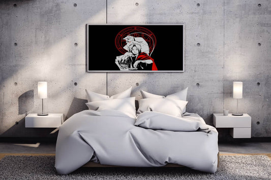 Edward Elric Amoled Anime Wall Art - beink online art store