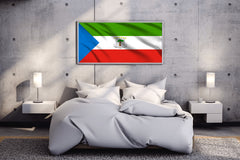 Equatorial Guinea National Flag Wall Art