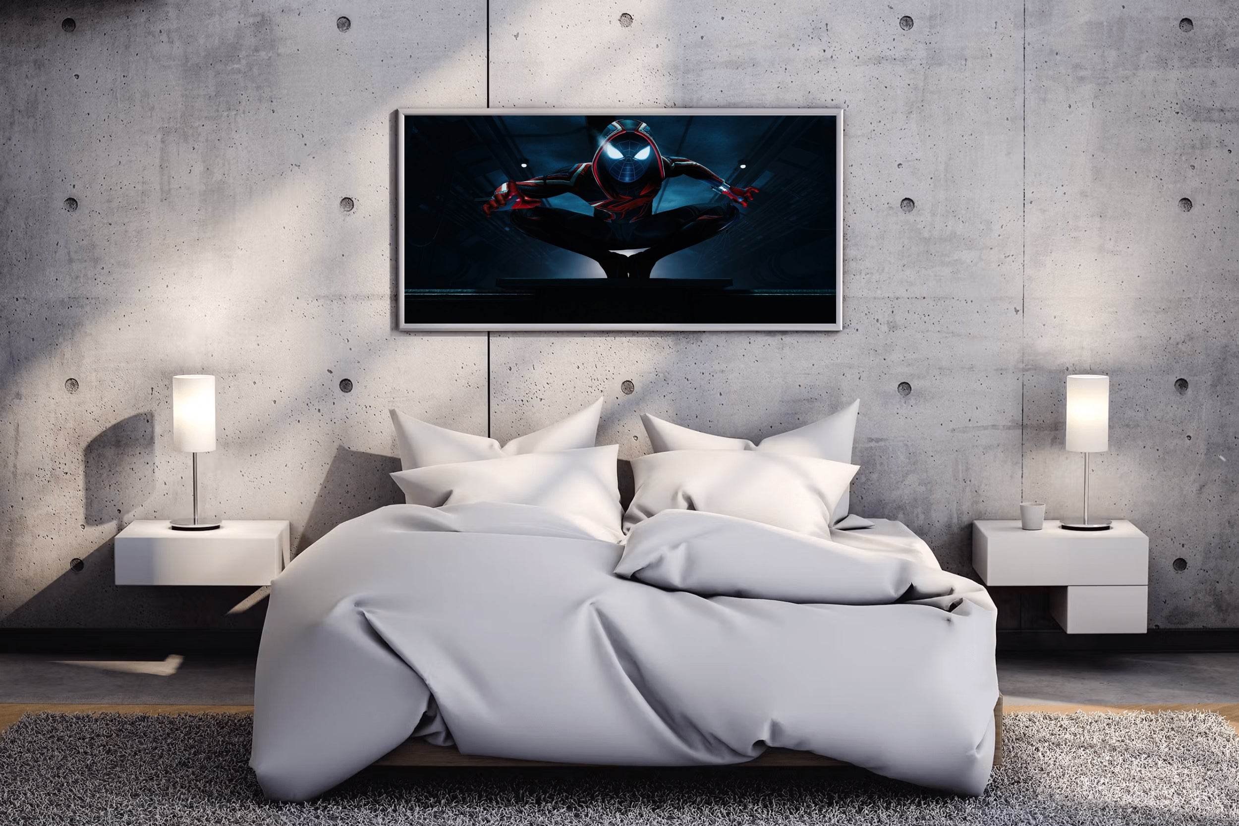 Spider Man Miles Morales Gaming Wall Art - beink online art store