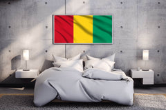 Guinea National Flag Wall Art - beink online art store