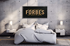 The Forbes Pursuit Motivational Wall Art