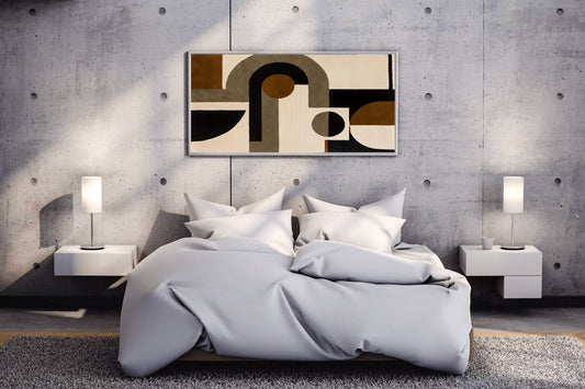 Geometric Harmony Modern Wall Art - beink online art store