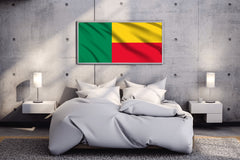 Benin National Flag Wall Art