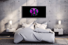 Neon Dragon Ball Z  Anime Wall Art