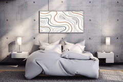 Earth Tone Pattern Background Abstract Wall Art