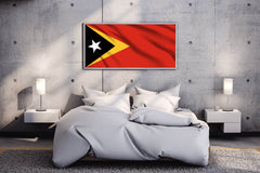East Timor National Flag Wall Art - beink online art store