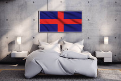 Oldenburg National Flag Wall Art - beink online art store