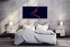 Technology Line Wave Abstract Wall Art