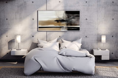 Artistic Desert Illustration Abstract Wall Art