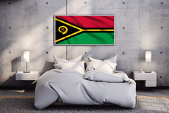 Vanuatu National Flag Wall Art