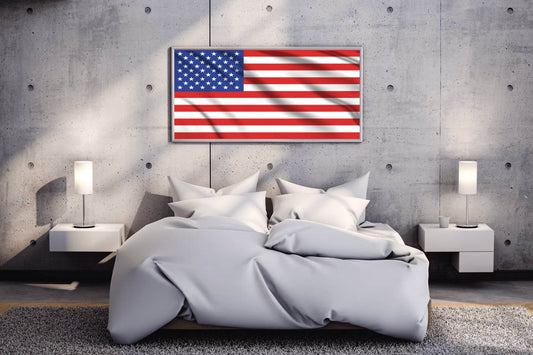 United States National Flag Wall Art - beink online art store
