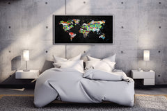 Creative Worldmap Wall Art