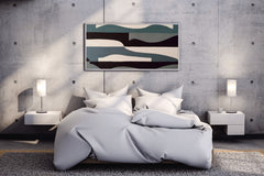 Geometric Tide Modern Wall Art