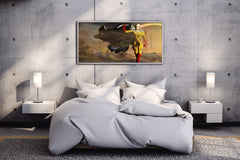 Saitama One Punch Man Anime Wall Art