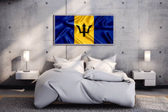 Barbados National Flag Wall Art - beink online art store