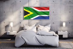 South Africa National Flag Wall Art - beink online art store