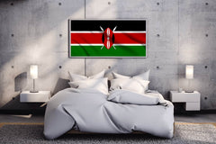 Kenya National Flag Wall Art - beink online art store